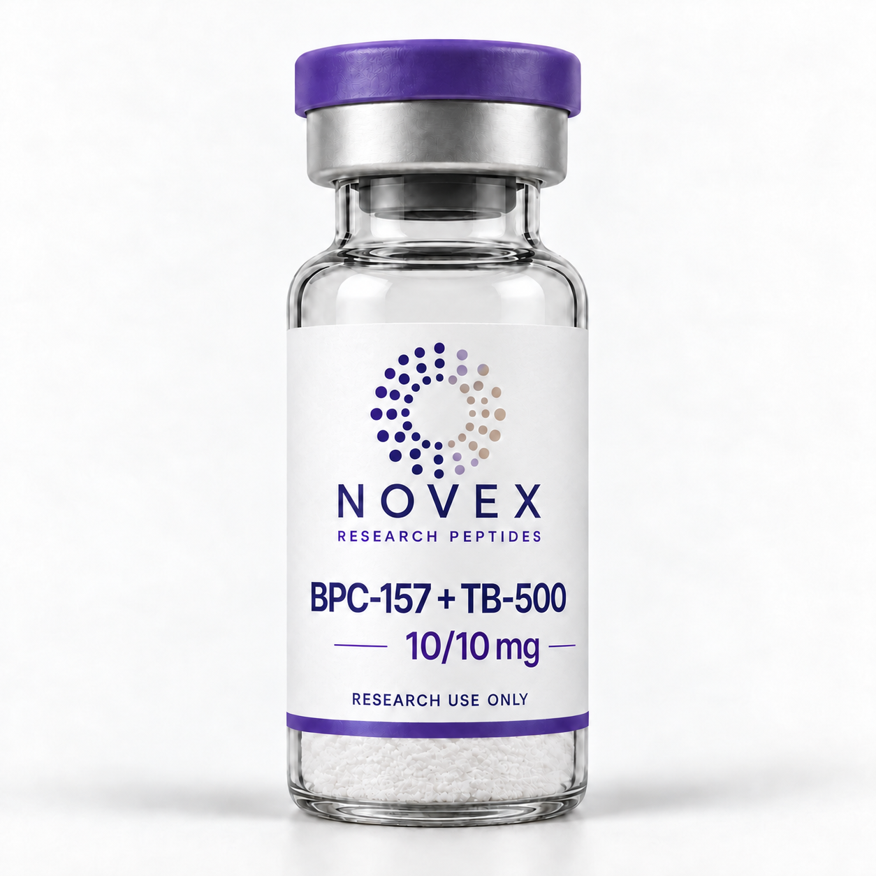 NOVEX BPC-157 + TB-500 10/10 mg · флакон