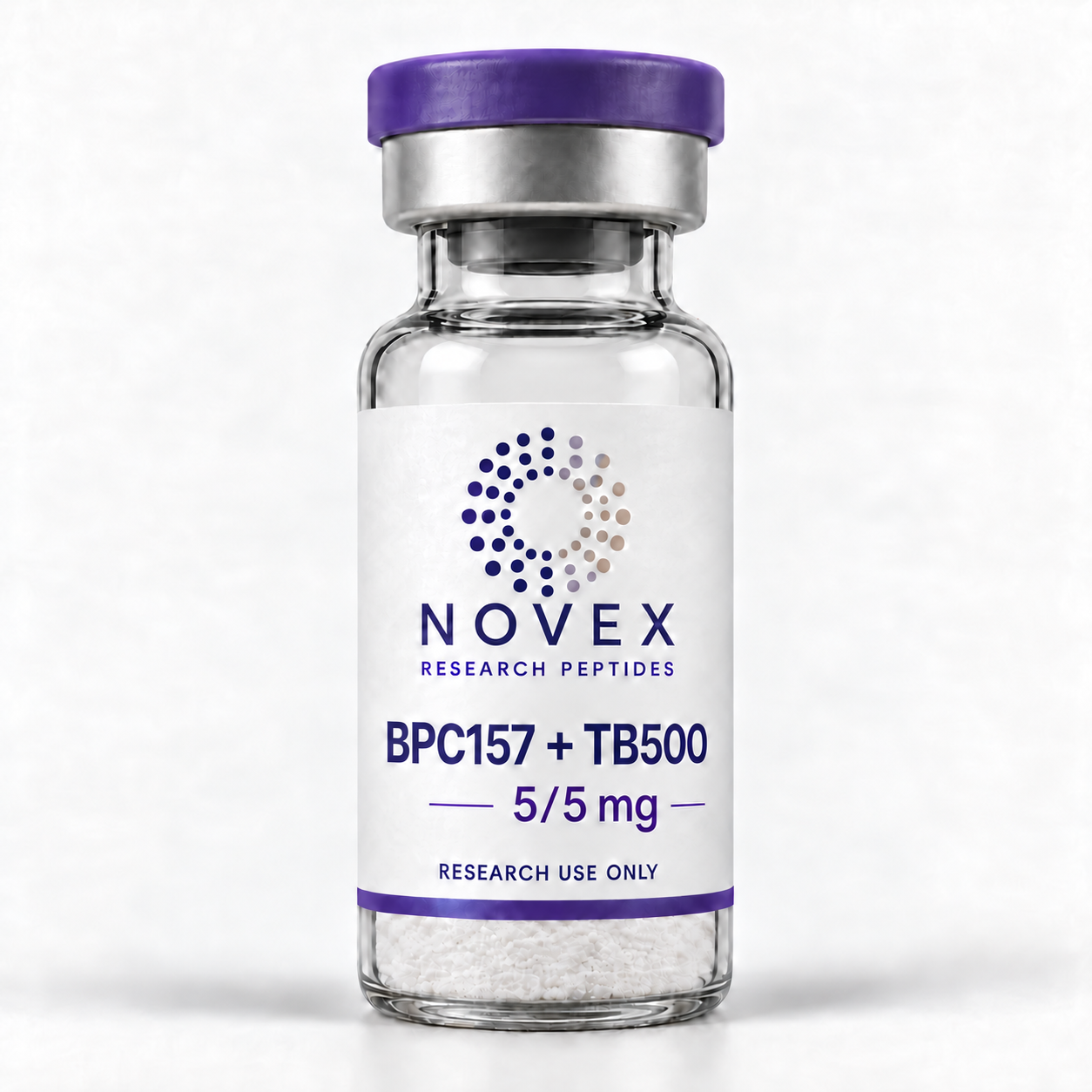 NOVEX BPC-157 + TB-500 5/5 mg · флакон